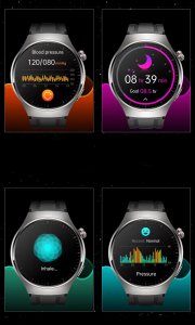 Zegarek Smartwatch z glukometrem na bransolecie kardiowatch 10