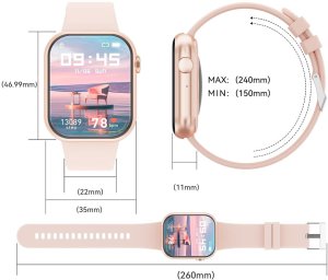 Zegarek damski SMARTWATCH GRAVITY GT18-8 7