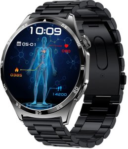 SMARTWATCH męski Rubicon RNCF38 black/ bransoleta + pasek 2