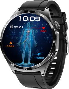 SMARTWATCH męski Rubicon RNCF38 black/ bransoleta + pasek 4