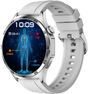 SMARTWATCH męski Rubicon RNCF38 silver/grey silicon 1