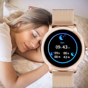 Zestaw dziecięcy KOMUNIA RUBICON RNBE66 SMARTWATCH - rosegold 9