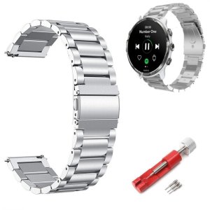 STALOWA BRANSOLETA DO ZEGARKA SMARTWATCH 24MM 1