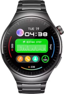 Zeblaze Smartwatch Thor Ultra Elite Black Elitarna Czerń ze Stalowym Pasek 1