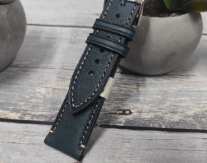 Morellato Skórzany pasek do zegarka 20 mm A01X5439B71064CR20 niebieski . 4