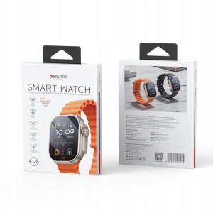 yesido IO26 Smartwatch BT5.0 +NFC 200mAh IPX5 (w zestawie 2 paski) GOLD / ZŁOTY 2