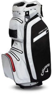 Torba golfowa Callaway ORG 14 HD (na wózek) - czarno-szaro-czerwona 1