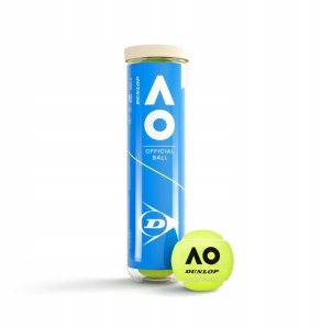 Tennis balls DUNLOP AUSTRALIAN OPEN GrandSlam 2x4-tube ITF 2