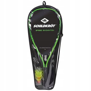 Rakietki Paletki Lotki do Speed Badmintona Zestaw SCHILDKROT 2