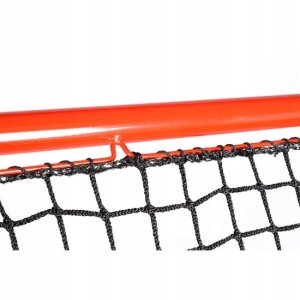 Siatka do Bramki Unihokej Wytrzymała Czarna Solidna MASTER 120 x 90 cm 2