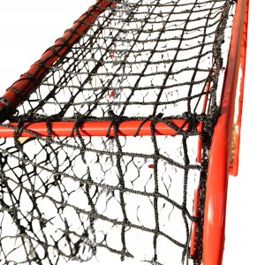 Siatka do Bramki Unihokej Wytrzymała Czarna Solidna MASTER 160 x 115 cm 2