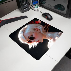 PODKŁADKA POD KLAWIATURĘ Biała Dama 30x30 TILT Dla gracza Antypoślizgowa 2