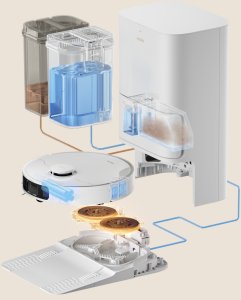 Robot sprzątający Mova P10 Ultra by Dreame - Robot Sprzątający Mopujący Automatyczne Opróżnianie Kurzu w Stacji - Zbiornik 4Litry 29