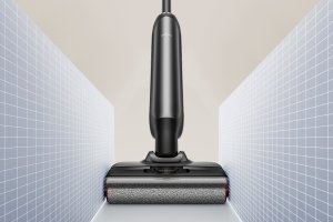 Odkurzacz pionowy Mova M10 by Dreame - Czarny Odkurzacz Pionowy Wet & Dry do Pracay Na Mokro i Sucho - Mop i Odkurzacz 300 W 18