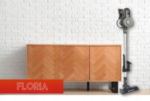 PIONOWY RĘCZNY ODKURZACZ BEZPRZEWODOWY CYKLONOWY HEPA 2W1 LED MOCNY 150W 13