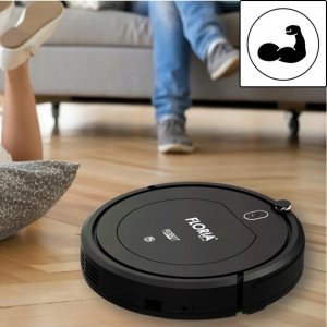 ROBOT SPRZĄTAJĄCY ODKURZACZ AUTOMATYCZNY BEZPRZEWODOWY HEPA+ PILOT 100M2 3