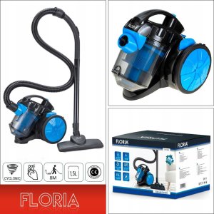 ODKURZACZ BEZWORKOWY CYKLONOWY 1,8L FILTR HEPA 9