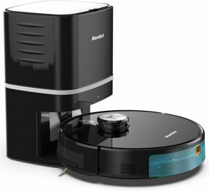 Plaunantis robotas siurblys su dulkių išpylimo stotele Mamibot EXVAC890SET Glory, baterija 5200 mAh, juodas 2