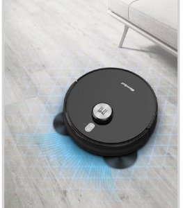 Plaunantis robotas siurblys su dulkių išpylimo stotele Mamibot EXVAC890SET Glory, baterija 5200 mAh, juodas 3