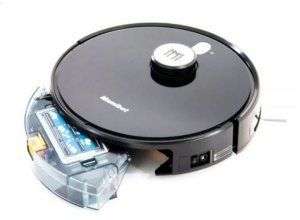 Plaunantis robotas siurblys su dulkių išpylimo stotele Mamibot EXVAC890SET Glory, baterija 5200 mAh, juodas 5