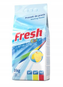 Fresh Color - Proszek do prania kolorowych ubrań - 3 kg 1
