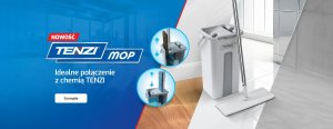 TENZI MOP Płaski Z Wyciskaczem - Mop Z Wiadrem Dwukomorowym 5