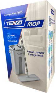 TENZI MOP Płaski Z Wyciskaczem - Mop Z Wiadrem Dwukomorowym 6