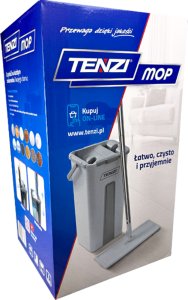 TENZI MOP Płaski Z Wyciskaczem - Mop Z Wiadrem Dwukomorowym 7
