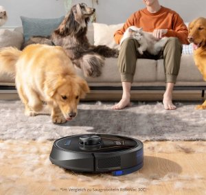 Robot sprzątający eufy RoboVac X8 Hybrid odkurzacz i mop 2 x 2000 Pa nowy 3