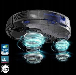 Robot sprzątający eufy RoboVac X8 Hybrid odkurzacz i mop 2 x 2000 Pa nowy 5