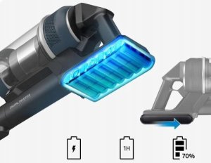Odkurzacz pionowy Samsung Bespoke Jet Plus VS20B95B73BS 14