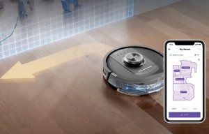 Shark PowerDetect Robot Sprzątający 2w1 Nawigacja 3D RV2800YEEU czarny 2024 8