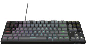 LORGAR Klawiatura Gamingowa Azar 514, przewodowa mechaniczna, RGB, Czarna 7