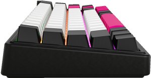 LORGAR KBP70MW, Wireless 65% Mechanical Gaming Keyboard Pro, Black/red, EN layout 5