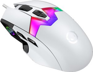 LORGAR MSP80, 8000 Hz Gaming Mouse Pro, White 2