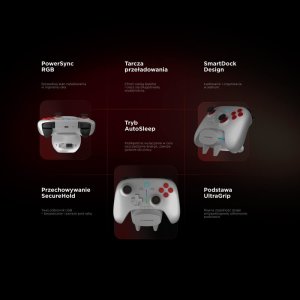 Pad Rampage Hydra Pro biały ze stacją ładującą (HYDRAPRO-WHITE) 4