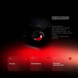 Pad Rampage Hydra Pro czarny ze stacją ładującą (HYDRAPRO-BLACK) 5