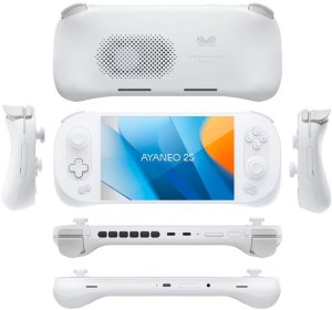 Ayaneo 2S Handheld Konsole – 32 GB LPDDR5X, 2 TB SSD, Sky White 2