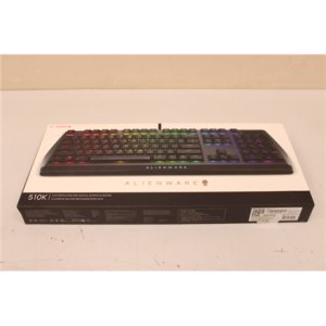 SALE OUT. Dell Alienware 510K Low-profile RGB Mechanical Gaming Keyboard - AW510K (Dark) | Dell | Alienware Gaming Keyboard | AW510K | Dark Gray | Mechanical Gaming Keyboard | Wired | EN | USED AS DEMO | English | Numeric keypad one size 1