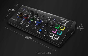 Roland BRIDGE CAST X Dual Bus Gaming Mixer Video Capture interfejs gracze 2