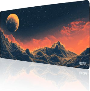 DUŻA PODKŁADKA POD MYSZKĘ Podróż na Marsa 100x50 TILT XL Duża 1