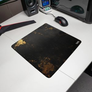 DUŻA PODKŁADKA POD MYSZKĘ Pozłacana Ściana 30x30 TILT Duża Antypoślizgowa 2
