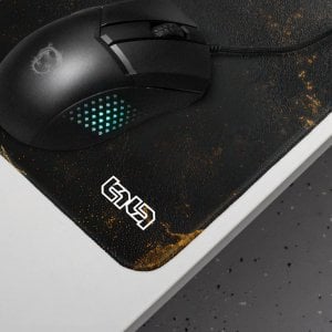 DUŻA PODKŁADKA POD MYSZKĘ Pozłacana Ściana 30x30 TILT Duża Antypoślizgowa 7