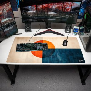 PODKŁADKA POD MYSZ GAMINGOWA Minimalistyczna Estetyka 100x50 TILT 4