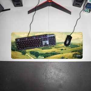 PODKŁADKA GAMINGOWA Malownicze Wspomnienia 80x30 TILT Wodoodporna 4