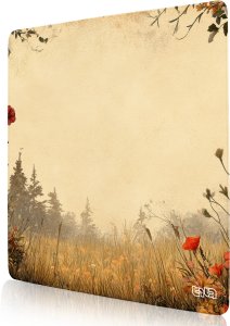PODKŁADKA POD MYSZ MYSZKĘ Kwiecista Ramka 30x30 TILT Na biurko Prezent 1