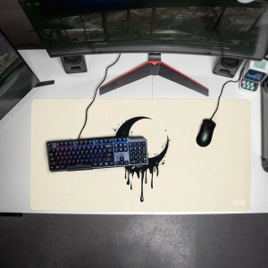 DUŻA PODKŁADKA POD MYSZKĘ Melting Crescent 100x50 TILT XXL Dla gracza 5