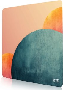 DUŻA PODKŁADKA POD MYSZKĘ Astralne Okręgi 30x30 TILT Wodoodporna Prezent 1