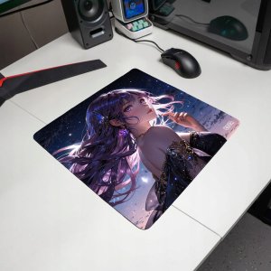 DUŻA PODKŁADKA POD MYSZKĘ Księżniczka Księżyca 30x30 TILT Wytrzymała XXL 1