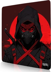 DUŻA PODKŁADKA POD MYSZKĘ Ninja Przyszłości 30x30 TILT Wodoodporna Prezent 1
